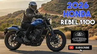 2026 Honda Rebel 1100 | The Cruiser That Redefines Modern Riding#bike#honda#motorcycle