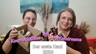 HAUL - der erste Beauty Haul in 2024 / Kosmetik4less / dm / Parfumdreams