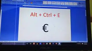 How to Type Euro symbol in Microsoft word