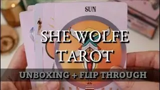 40. She Wolfe Tarot Unboxing | First Impressions | Serpetfire | Devany Wolfe