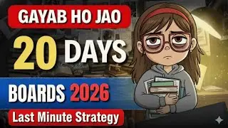 Class 12 Chemistry: 20 Days Master Strategy 🔥 | Score 95+ in Board Exams | Boards 2026