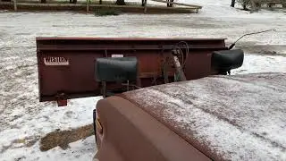 Western Isarmatic III Cable Operated Plow Issue