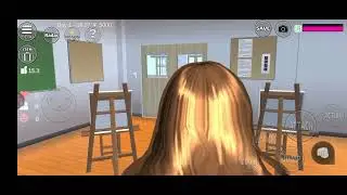 Rina route in statue room Episode 190 sakura school simulator Android gameplay 