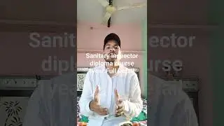 sanitary inspector diploma fee Details