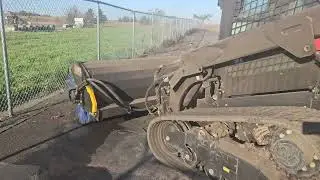 A Powerful Skidsteer Angle Broom. Sweep snow and debris with ease. 