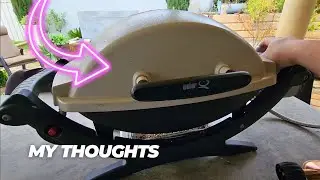 Обзор гриля Weber Q1000 Liquid Propane Grill, Titanium