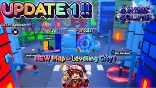 ⚡UPDATE 1 Is HERE! New Map, Pet Passives, Amulets & Accessories?! | Anime Eclipse Simulator🔥
