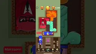 Puzzle Cat 😻🔥 Level 1106 Gameplay! (iOS/Android)  #shorts #funny #puzzlecat #trending #ytshort #game