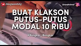 Membuat Klakson Putus-Putus Di Motor, Modal 10 Ribu‼️             #automobile  #modified #modifmotor