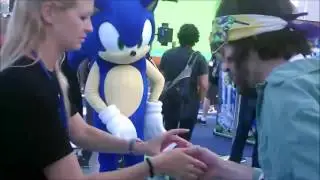 Sonic at E3 Expo 2017