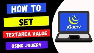 Set Textarea Value using JQuery