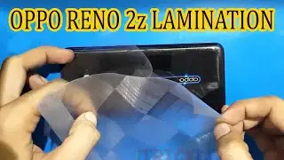 Oppo Reno 2z Backside Design Tape Lamination