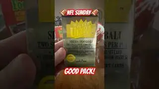 1995 Fleer Ultra Football cards vintage / old foil pack opening rip - fun pack!