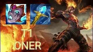 T1 Oner Brand Jungle VS Nidalee | KR Master Patch 13.24