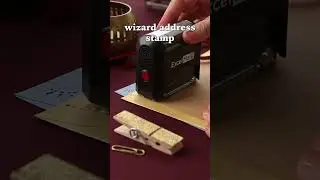 Wizard School Address Stamp