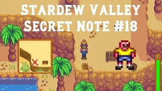 Secret Note #18 | Stardew Valley 1.3
