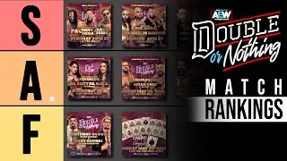 RANKING EVERY MATCH From AEW Double Or Nothing 2021!
