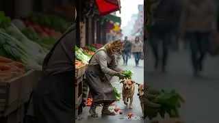 Sad Cat Selling Bananas in Hot Market | Heartbreaking Street Story&rdquo; #cartoonallstarstotherescue