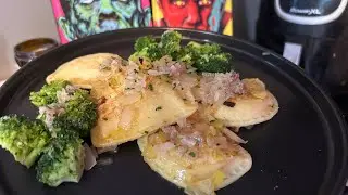 Vegan Pierogis and Choco Waffles