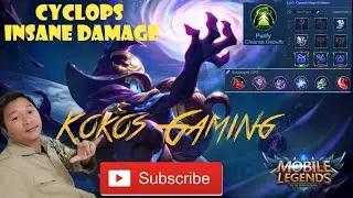 #MVP#mobilelegends #insanedamage Best Cyclops killing Mage.. All Mage in team fight..