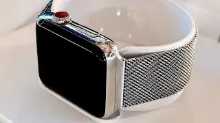Apple Watch Series 3 Stainless Steel (Milanese Loop Band)