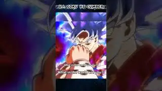 Ultra Instinct Goku vs Cumber #shorts #goku #cumber
