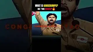 Pawan Kalyan: This Speech is Pure Goosebumps!!