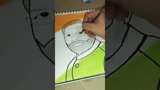 😊🇮🇳🇮🇳Narendra Modi Ji drawing#sketch #art 🇮🇳🇮🇳😊