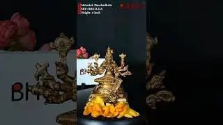 Bhunes Bronze Goddess Varahi Idols, Panchadhatu Amman Silai, Panchaloha Barahi, 6 Inch, BHU3123A