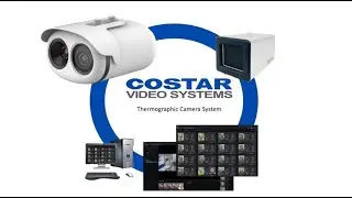 COSTAR/CohuHD/Arecont Vision Thermographic Thermal Temperature-Monitoring/Screening Camera System
