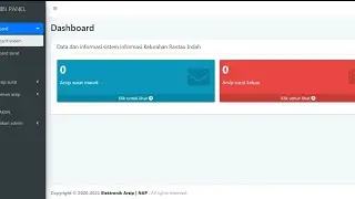 SISTEM INFORMASI ARSIP SURAT | WEB LARAVEL 5