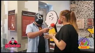El Maskarudo visita la Exposici&oacute;n de SNOOPY en el MUMEDI (Museo Mexicano del Dise&ntilde;o) en CDMX