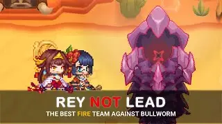 [Guardian Tales] Best Fire Team on Furious Bullworm | GR90 Dungeon in Dunes