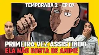 SAITAMA vs SUIRYU! 💥ESPOSA N&Atilde;O ACREDITOU na FINAL do TORNEIO! 😱 GAROU | React One Punch Man T2 Ep 7
