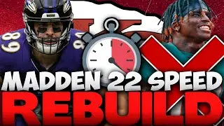 No Tyreek Hill Means We Need More Defense... Madden 22 Kansas City Chiefs Speed Rebuild Challenge