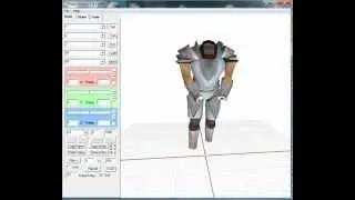 My custom armor animated