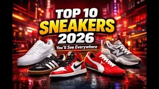 Top 10 Sneakers Dominating Streetwear in 2026 🔥 | Global Sneaker Trends