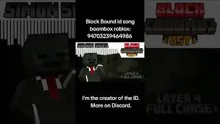 Block bound id song boombox roblox #роблокс #boombox #roblox #music  #grox #blockbound #minecraft