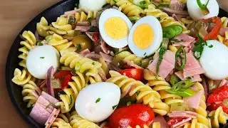 SALADA DE MACARRÃO PRONTA EM MINUTOS E CHEIA DE SABOR