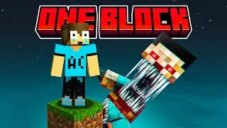MINECRAFT ONE BLOCK de TERROR - Anthonycraft