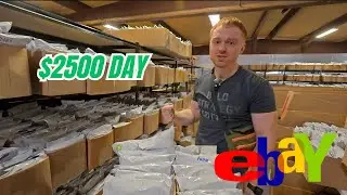 $2,500 Ebay Day! Behind the Scenes What&rsquo;s Selling & Order Pulling