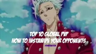 7DS Grand Cross | Top 10 PVP GLOBAL (Normal) Red Gowther + Green Ban, RAGE QUIT BEST PVP.
