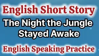 The Night the Jungle Stayed Awake | English Story for learners | Interesting Story with Moral