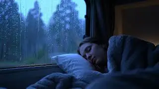 Cozy Night Thunderstorm Ambience | Heavy Rain Sounds for Sleep