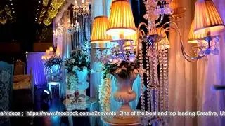 Royal blue theme by an, ''updated event planner of Pakistan''