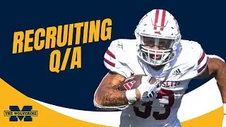 Michigan Football Weekly Recruiting Q/A with EJ Holland - April 22 I #GoBlue