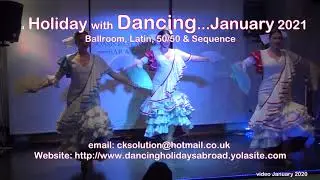Sunset Beach Club - Flamenco - holiday with Dancing - January 2021