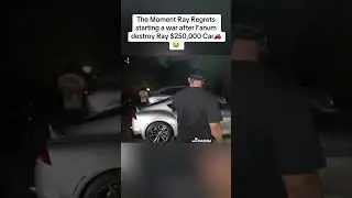 Fanum was about to destroy ray car😂