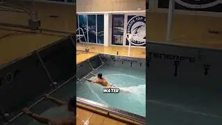 Treadmill for swimming
