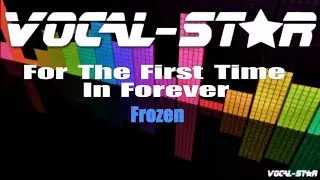 Frozen - For The First Time In Forever | With Lyrics HD Vocal-Star Karaoke 4K